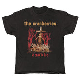 The Cranberries - Zombie Cross - Black Vintage T-shirt